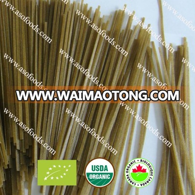 Organic high protein high fiber mulukhiya noodle made by rice